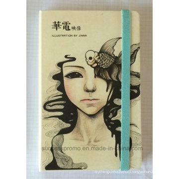 Customized Full Color Printed PU Hardcover Moleskine Notebook